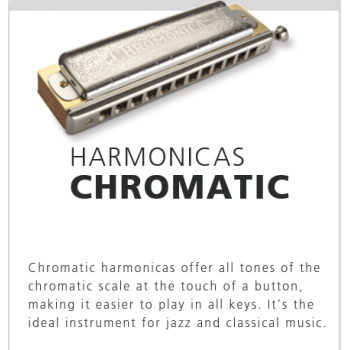 Hohner - Instruments-harmonica Chromatic
